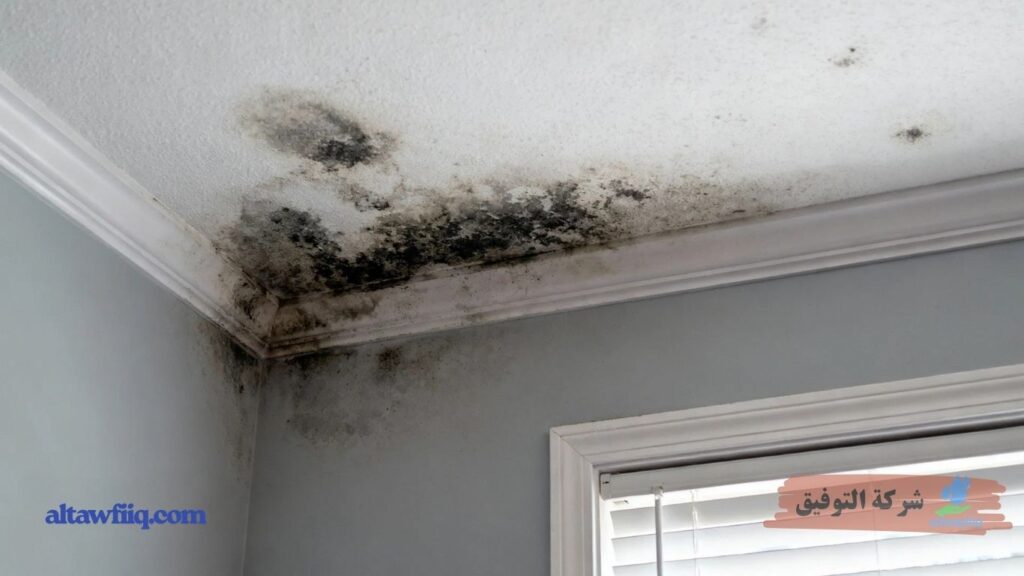 تسربات المياه التالف بسبب الرطوبة