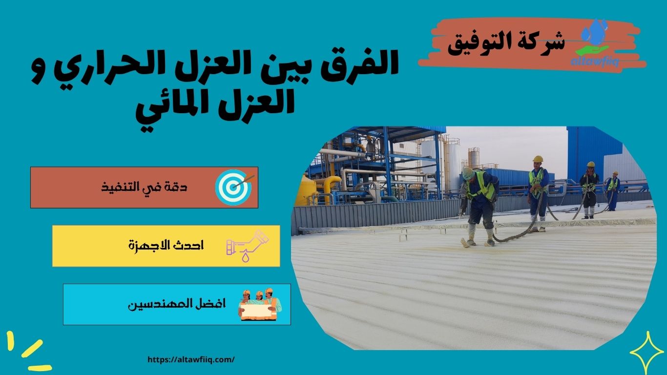 العزل الحراري والعزل المائي